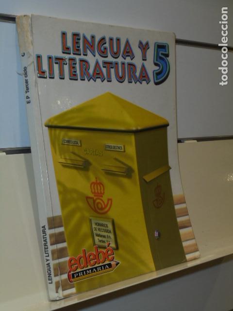 Libros: LENGUA Y LITERATURA 5 - EDEBE PRIMARIA 2002 - - Foto 1