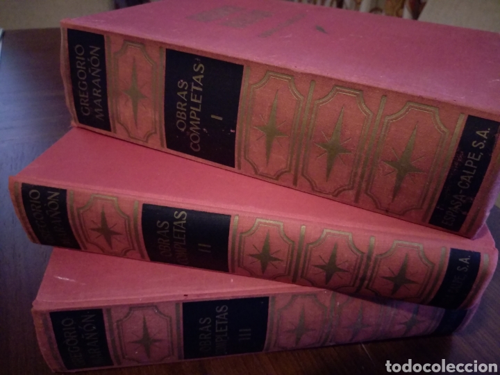 Libros: Obras completas Gregorio Mara&ntilde;&oacute;n &Iacute;, II y III - Foto 1