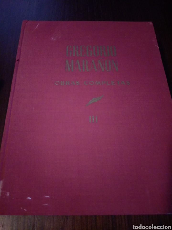 Libros: Obras completas Gregorio Mara&ntilde;&oacute;n &Iacute;, II y III - Foto 3