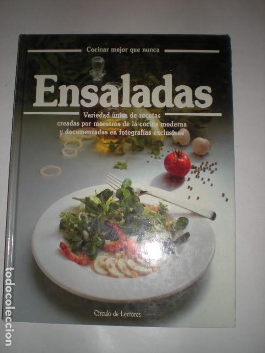 Libros: ENSALADAS. CIRCULO DE LECTORES 1989, 140 P&Aacute;GINAS - Foto 1