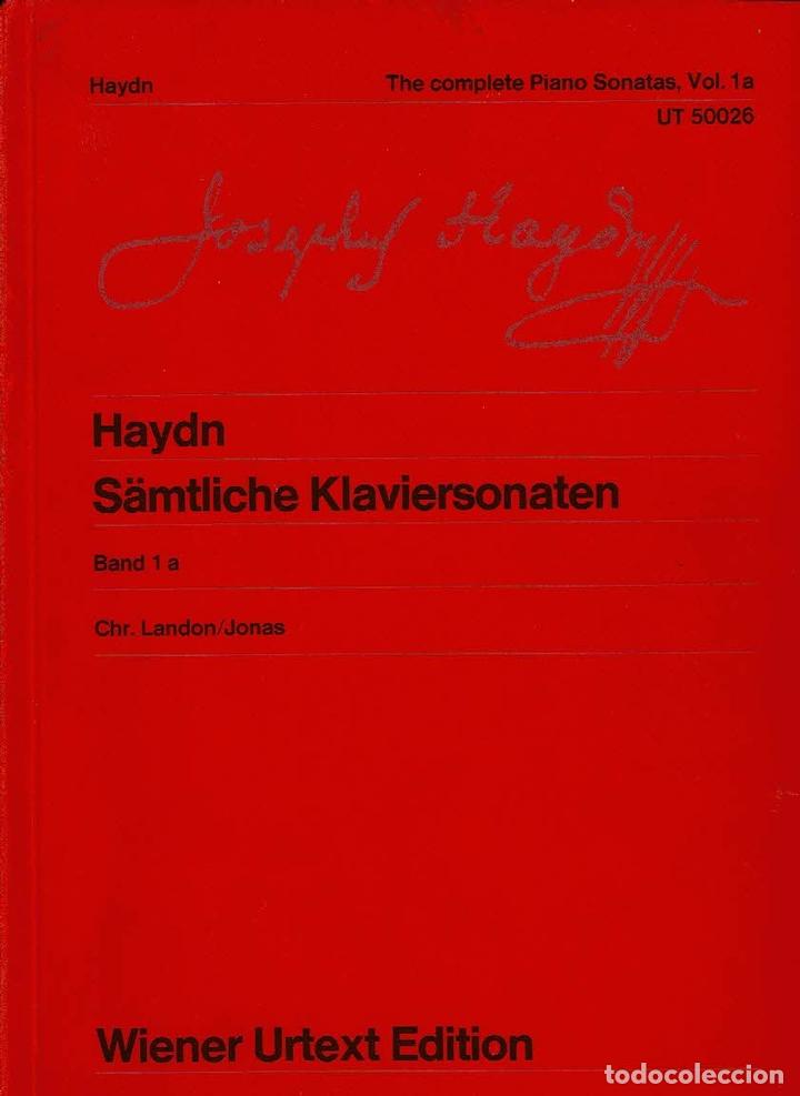 Libros: Haydn. S&auml;mtliche Klaviersonaten. - Landon / Jonas. - Foto 1