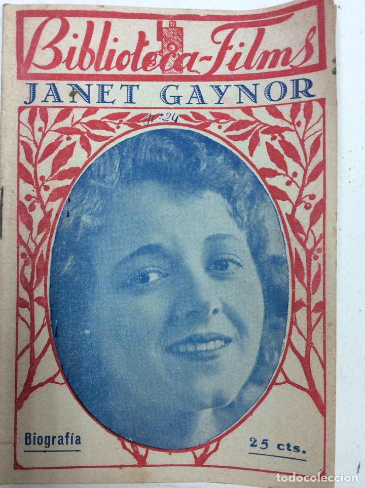 Libros: Biograf&iacute;a de Janet Gaynor - Foto 1