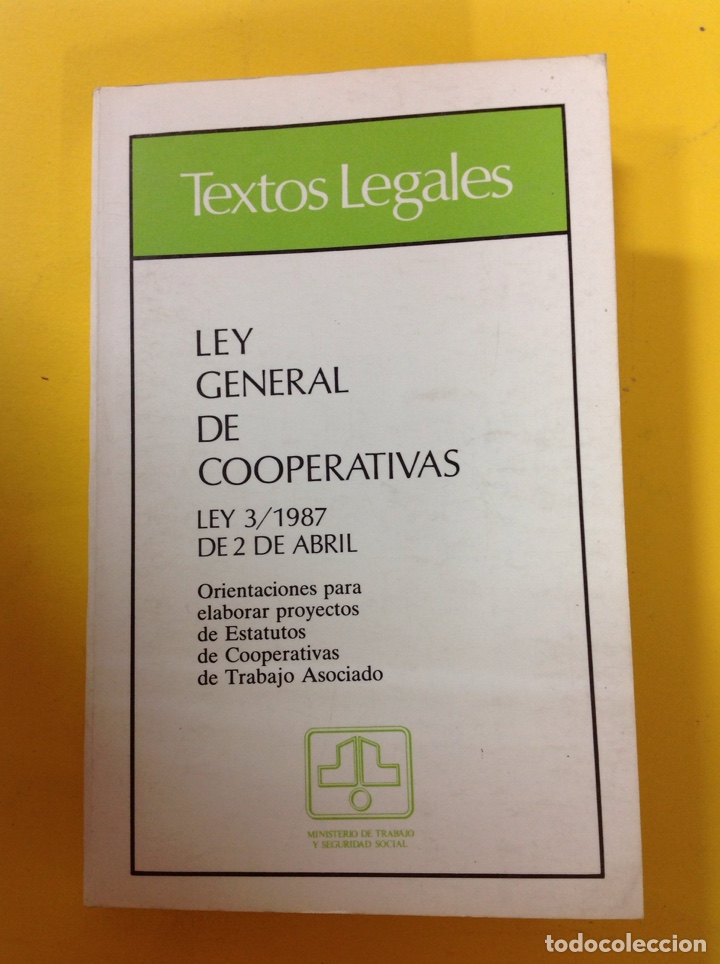 Libros: Ley general de cooperativas - Foto 1