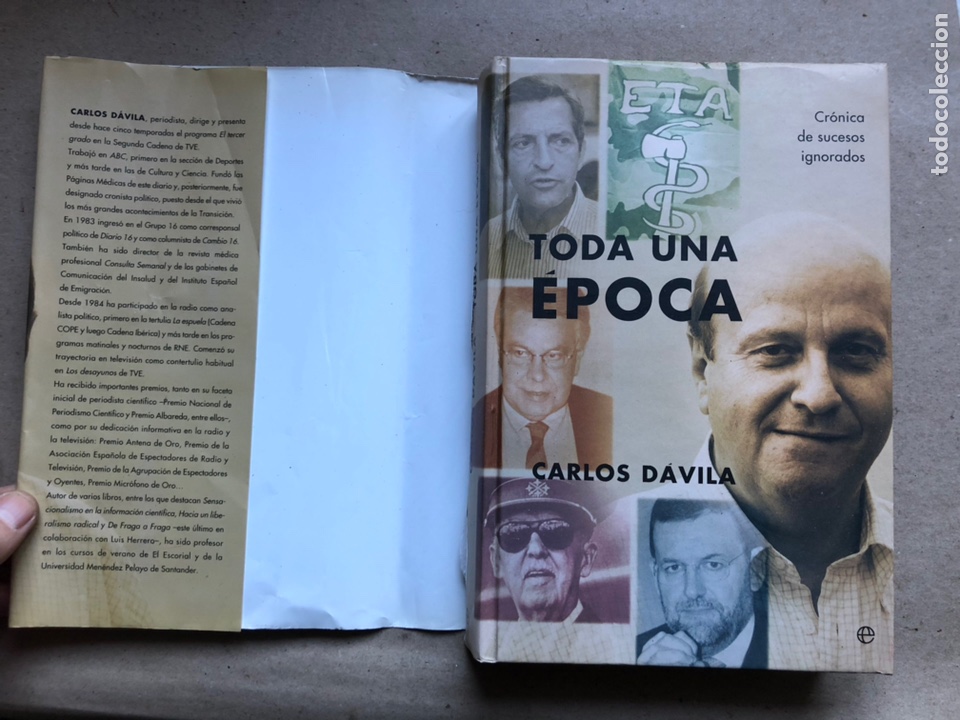 Libros: TODA UNA &Eacute;POCA. CARLOS D&Aacute;VILA. ED. LA ESFERA DE LOS LIBROS 2004. - Foto 2