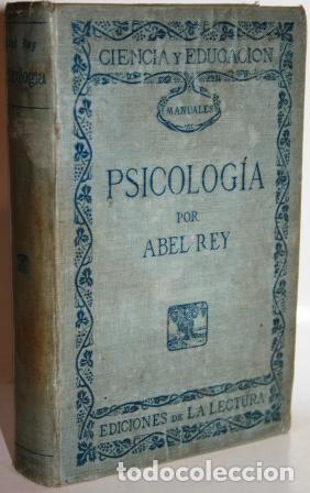 Libros: PSICOLOG&Iacute;A - REY, Abel - Foto 1