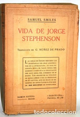 Libros: VIDA DE JORGE STEPHENSON - SMILES, SAMUEL - Foto 1
