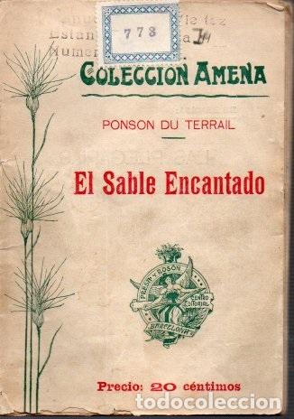 Libros: EL SABLE ENCANTADO. EL RETRATO OVAL. UNA PAGINA DE AMOR. A BENEFICIO DE LOS POBRES. UNA INJUSTICIA.