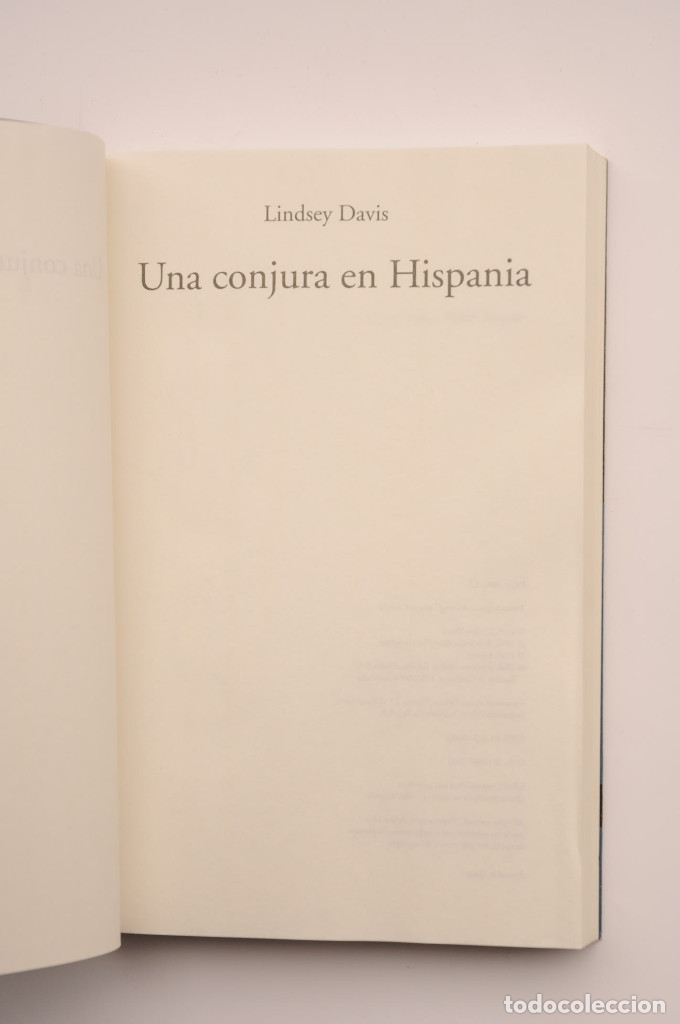 Libros: Una conjura en Hispania - DAVIS, Lindsey - Foto 2