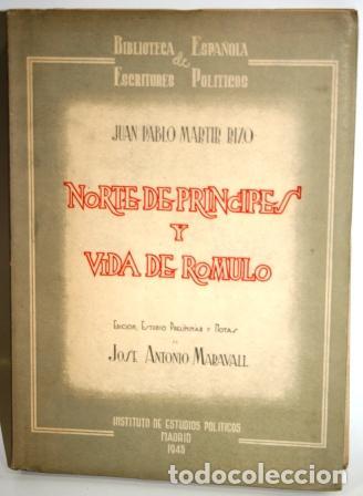 Libros: NORTE DE PR&Iacute;NCIPES Y VIDA DE R&Oacute;MULO - M&Aacute;RTIR RIZO, Juan Pablo - Foto 1