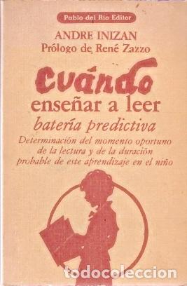 Libros: Cuando ense&ntilde;ar a leer. Bater&iacute;a predictiva - Inizan, Andr&eacute; - Foto 1
