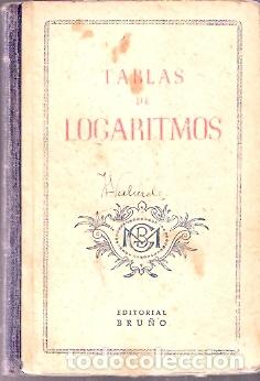 Libros: Tablas de logaritmos - Bru&ntilde;o, G. M. - Foto 1