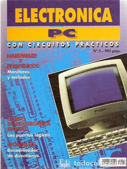 Libros: Electr&oacute;nica PC con circuitos pr&aacute;cticos, n&ordm; 3 - VV. AA. - Foto 1
