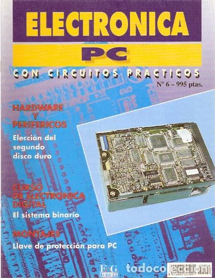 Libros: Electr&oacute;nica PC con circuitos pr&aacute;cticos, n&ordm; 6 - VV. AA. - Foto 1