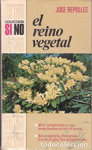 Libros: El reino vegetal - Repoll&eacute;s, Jos&eacute; - Foto 1