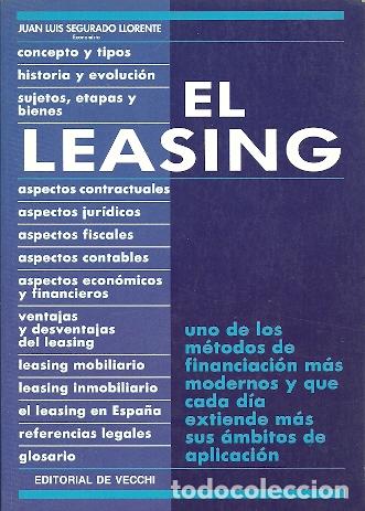 Libros: El leasing - Segurado Llorente, Juan Luis - Foto 1
