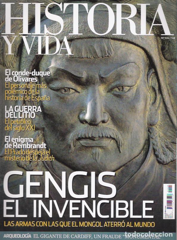 Libros: Historia y Vida, 504. Gengis el invencible - VV. AA. - Foto 1