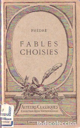 Libros: Fables choisies - Ph&eacute;dre - Foto 1