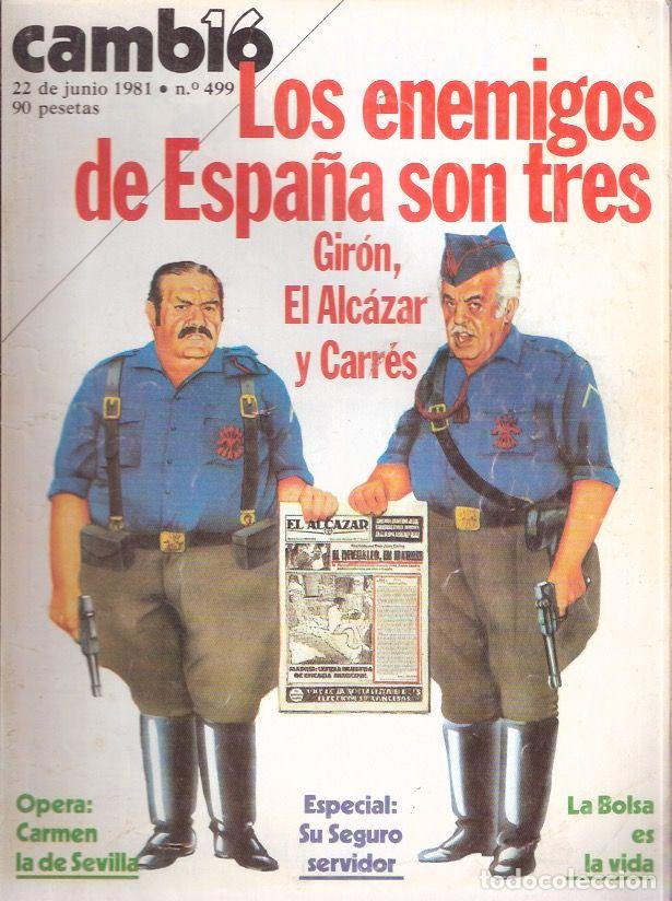 Libros: Cambio 16, N&ordm; 499. Junio - AA.VV. - Foto 1