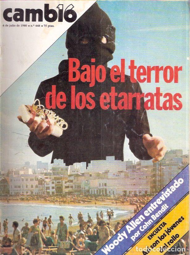 Libros: Cambio 16, N&ordm; 448. Julio - AA.VV. - Foto 1