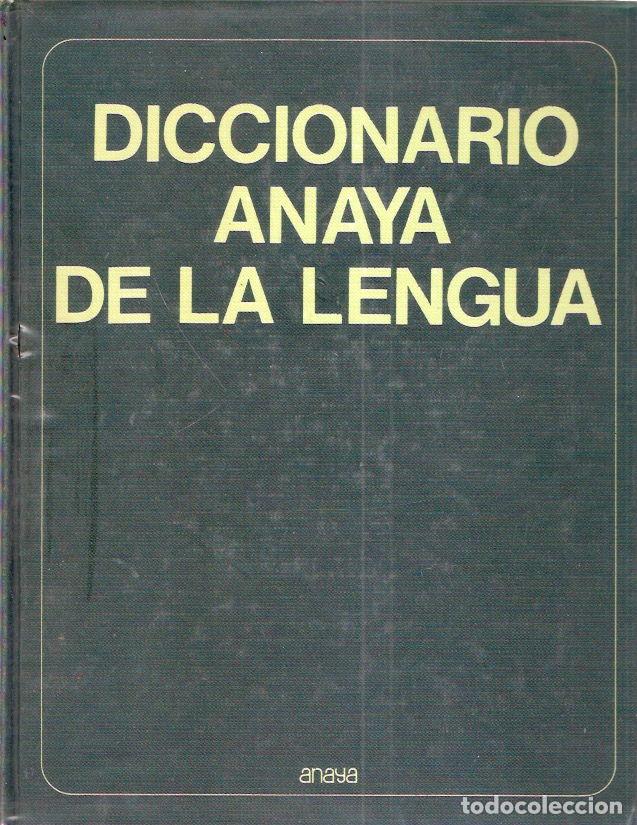 Libros: Diccionario Anaya de la Lengua - VV.AA. - Foto 1