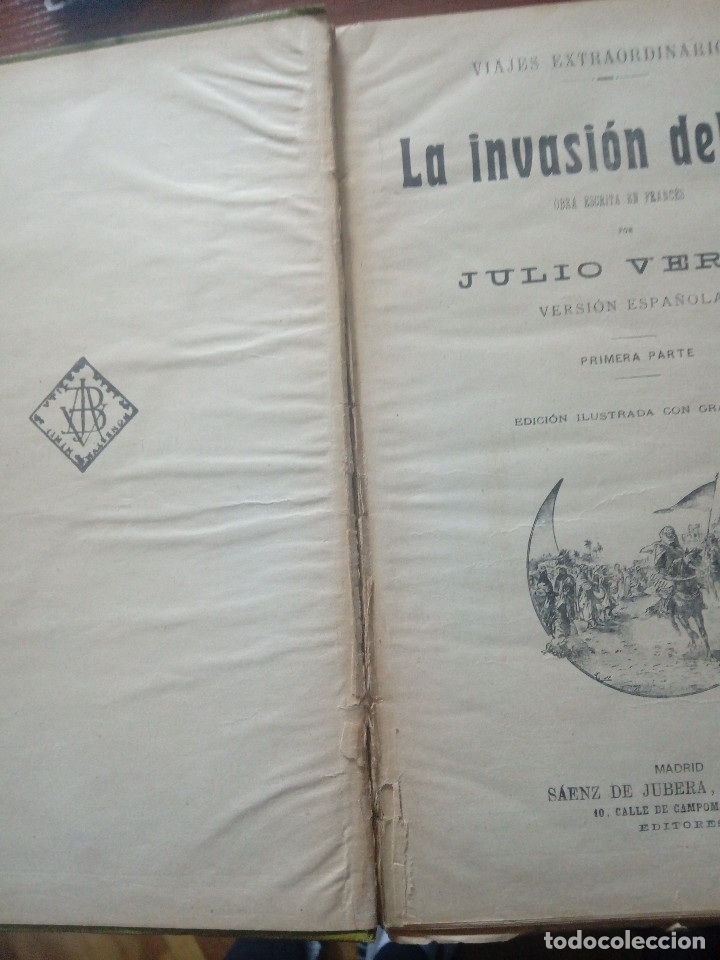 Libros: La invasi&oacute;n del mar primera parte - Julio Verne - Foto 5
