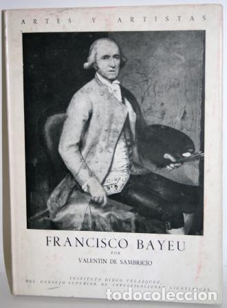 Libros: FRANCISCO BAYEU - SAMBRICIO, Valent&iacute;n de - Foto 1