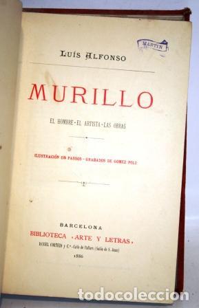 Libros: MURILLO. EL HOMBRE - EL ARTISTA - LAS OBRAS - ALFONSO, Lu&iacute;s - Foto 2