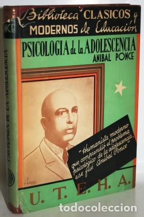 Libros: PSICOLOG&Iacute;A DE LA ADOLESCENCIA - PONCE, An&iacute;bal - Foto 1