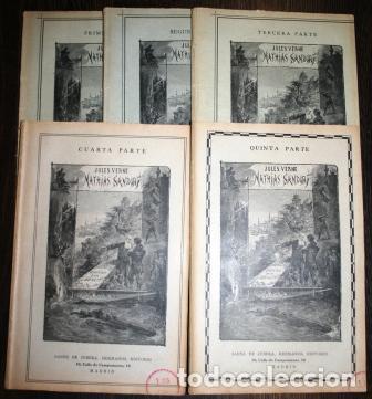 Libros: MAT&Iacute;AS SANDORF. 5 cuadernos - VERNE, Julio - Foto 1