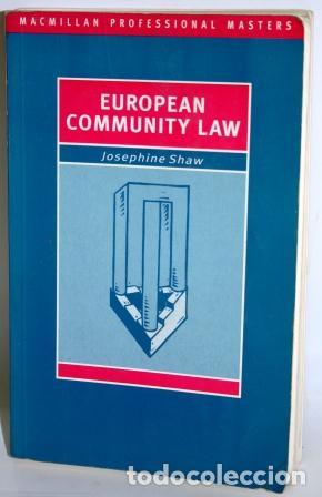 Libros: EUROPEAN COMMUNITY LAW - SHAW, Josephine - Foto 1