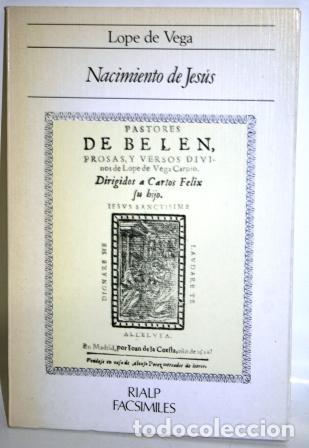 Libros: NACIMIENTO DE JES&Uacute;S - LOPE DE VEGA - Foto 1