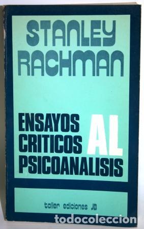 Libros: ENSAYOS CR&Iacute;TICOS AL PSICOAN&Aacute;LISIS - RACHMAN, Stanley - Foto 1