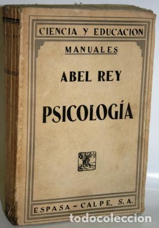 Libros: PSICOLOG&Iacute;A - REY, Abel - Foto 1