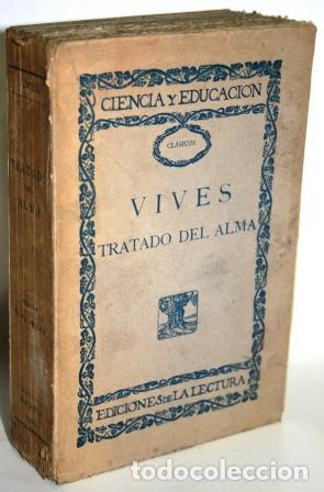Libros: TRATADO DEL ALMA - VIVES - Foto 1