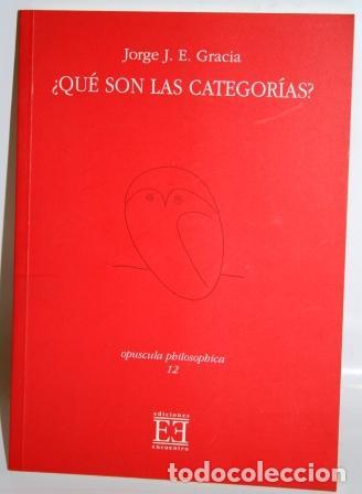 Libros: &iquest;QU&Eacute; SON LAS CATEGOR&Iacute;AS? - GRACIA, Jorge J.E. - Foto 1