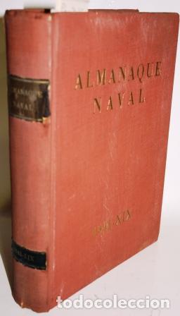 Libros: Almanaque Naval 1941-XIX - VV. AA. - Foto 1
