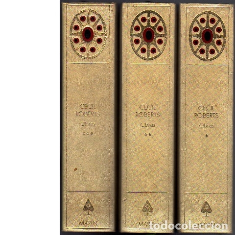 Libros: Obras de Cecil Roberts. 3 tomos. - Foto 1