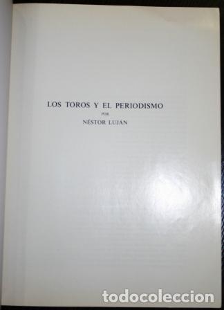 Libros: Los Toros y el Periodismo - LUJ&Aacute;N, N&eacute;stor - Foto 2