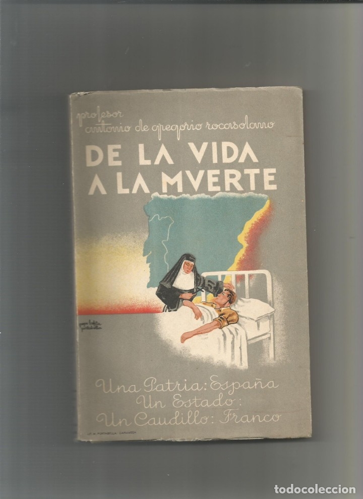 Libros: De la vida a la muerte. - GREGORIO ROCASOLANO, Antonio de: - Foto 1