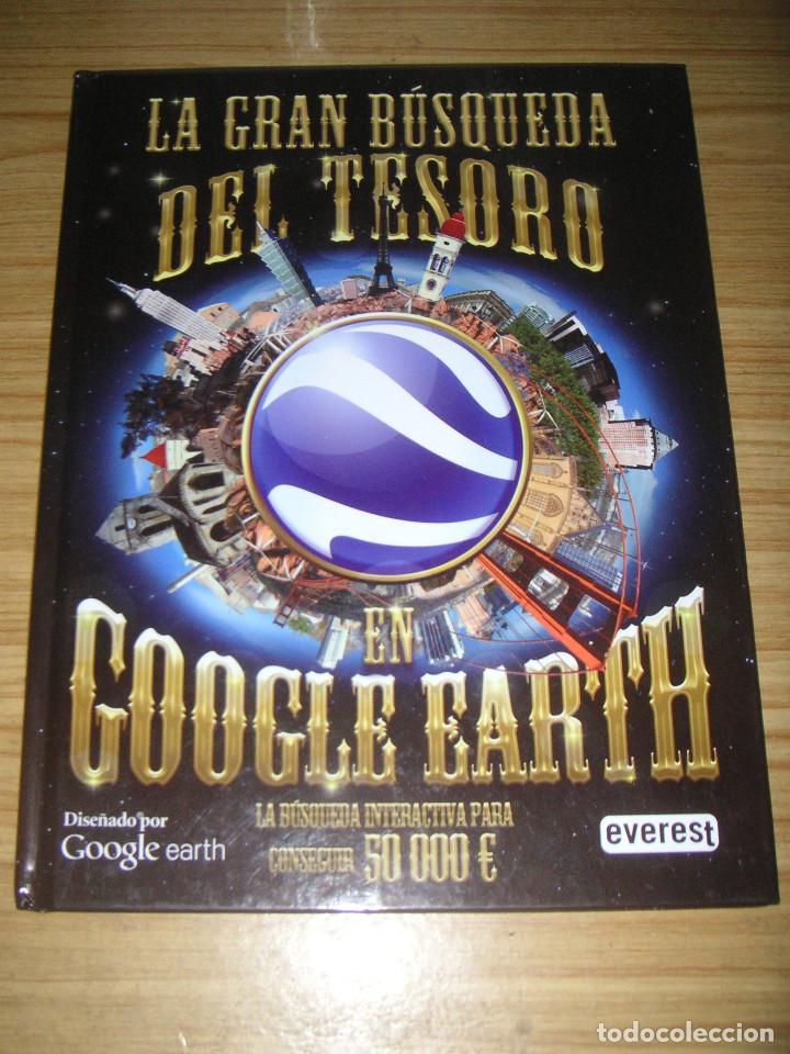 Libros: La gran b&uacute;squeda del tesoro en Google Earth - libro interactivo / libro juego - Foto 1