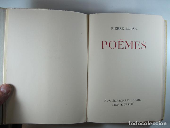Libros: POEMES - LOUYS, PIERRE - Foto 2
