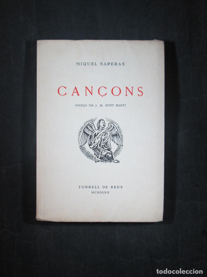 Libros: CAN&Ccedil;ONS - SAPERAS, MIQUEL - Foto 1