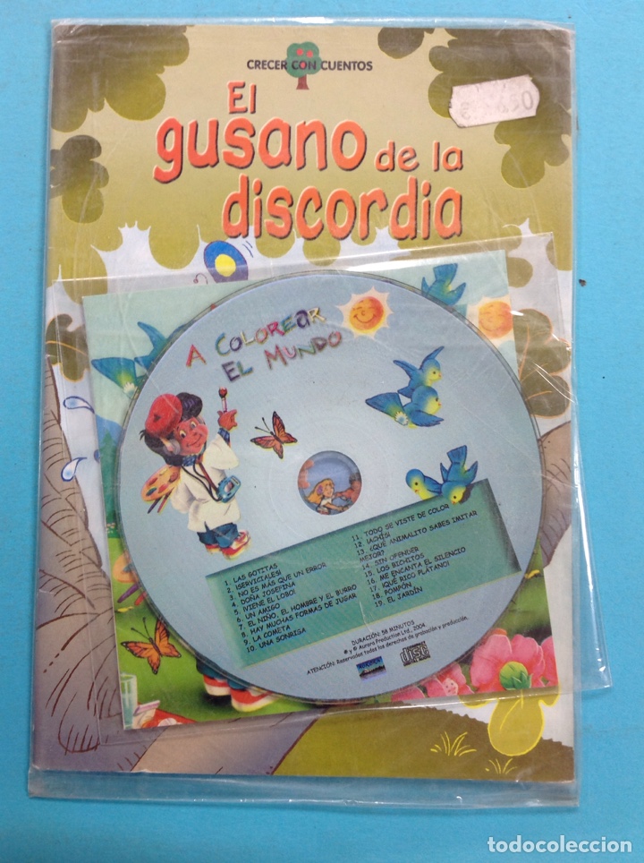 Libros: El gusano de la discordia ( con disco )