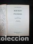 Libros: OBRAS SELECTAS DE WALTER SCOTT: ROB ROY - IVANHOE - SCOTT, WALTER - Foto 1