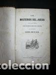 Libros: LOS MISTERIOS DEL JUEGO - . - Foto 1