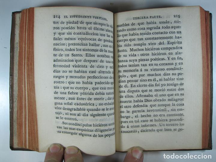 Libros: LA VIRTUD EN LAS AULAS O EL ESTUDIANTE VIRTUOSO: HISTORIA INTERESANTE, AGRADABLE I EDIFICATIVA - ABA - Foto 1