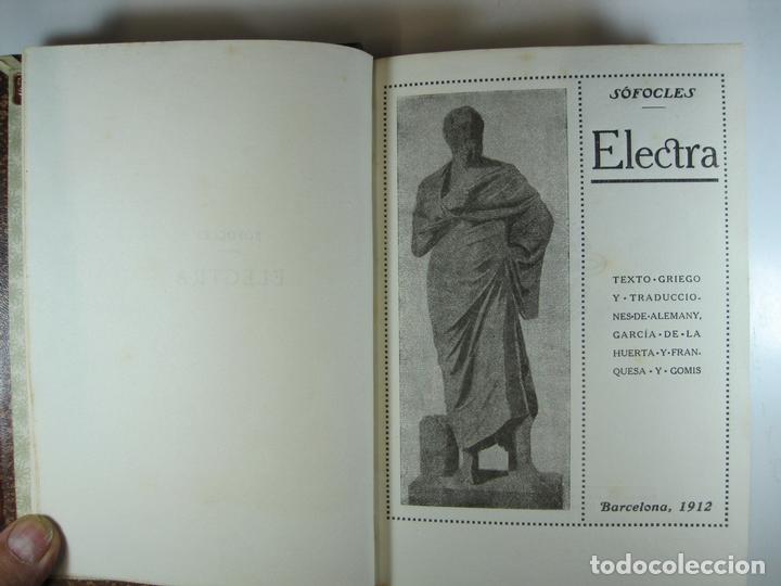 Libros: ELECTRA - SOFOCLES - Foto 3