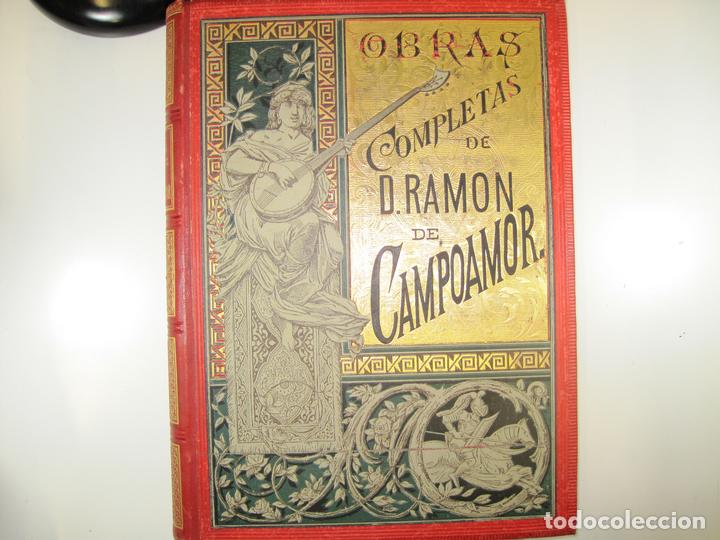 Libros: OBRAS COMPLETAS DE DON RAMON DE CAMPOAMOR - CAMPOAMOR, RAMON DE - Foto 1