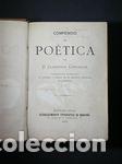 Libros: COMPENDIO DE POETICA - CORTEJON, CLEMENTE - Foto 1