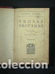 Libros: PROSAS PROFANAS - DARIO, RUBEN - Foto 1